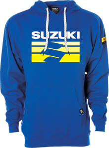 FACTORY EFFEX Suzuki Fade Pullover Hoodie - Royal - XL 27-88406