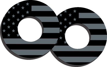 FACTORY EFFEX Grip Donuts - Flag Black/Gray 27-67200
