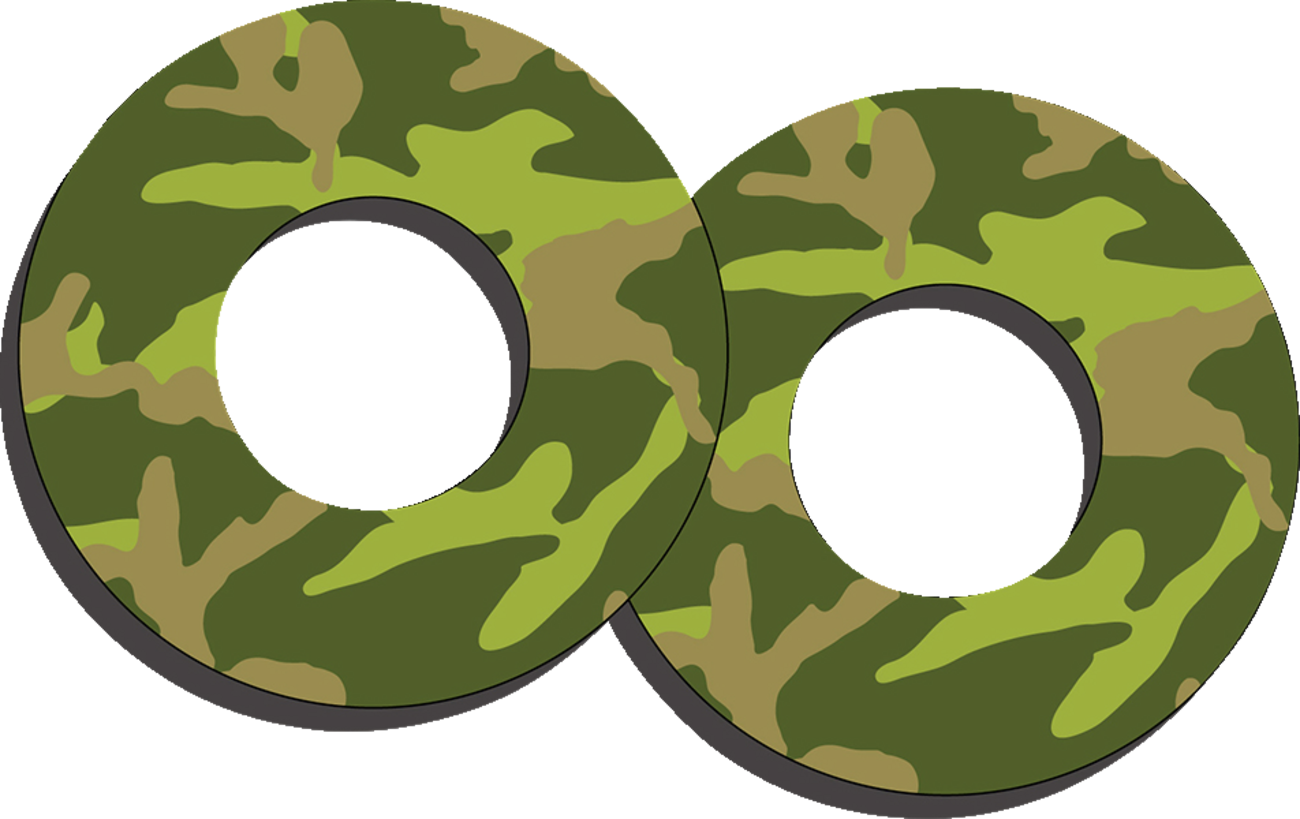 FACTORY EFFEX Grip Donuts - Green Camo 27-67300