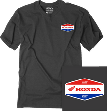 FACTORY EFFEX Honda Stadium T-Shirt - Heather Charcoal - 2XL 27-87338