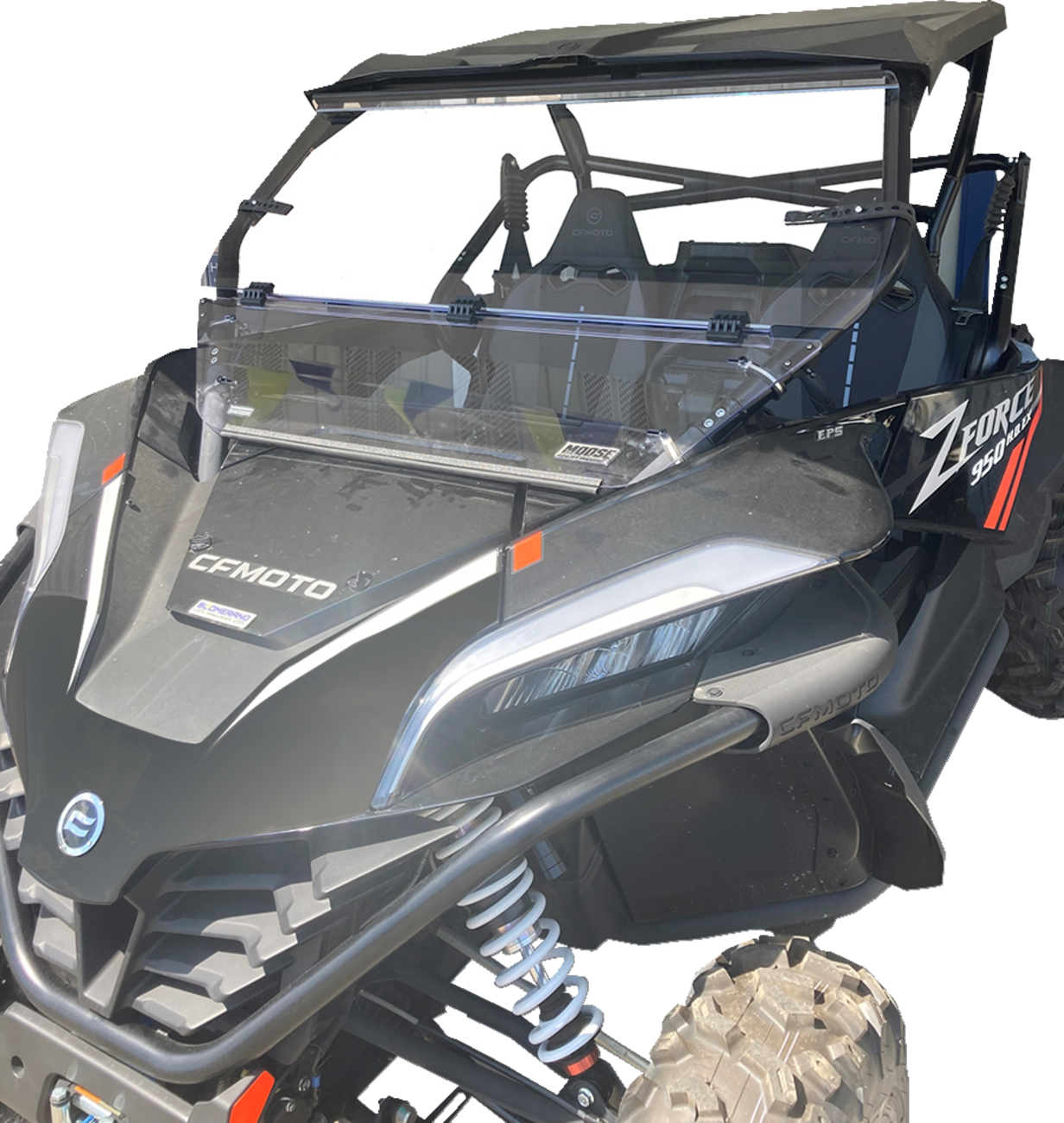 MOOSE OFFROAD Full Folding Windshield - Z950 LEMA100-0050