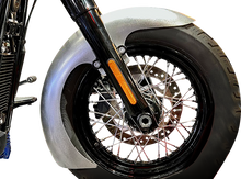 PAUL YAFFE BAGGER NATION Thicky Front Fender - OEM - With Satin Adaptors - M8 Softail® THICK-OEM-M8ST-S
