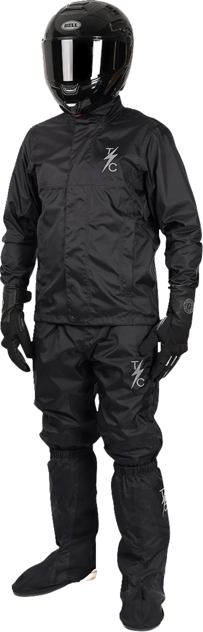 THRASHIN SUPPLY CO. Mission WP Rain Jacket - Black - XL TMJ-15-11