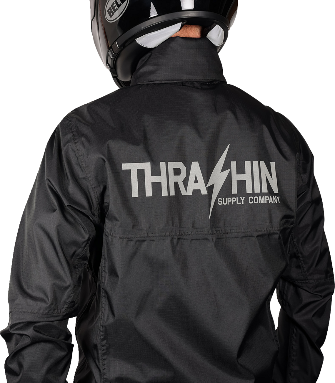 THRASHIN SUPPLY CO. Mission WP Rain Jacket - Black - 3XL TMJ-15-13