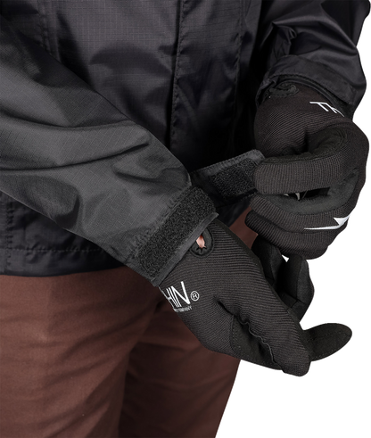 THRASHIN SUPPLY CO. Mission WP Rain Jacket - Black - XL TMJ-15-11