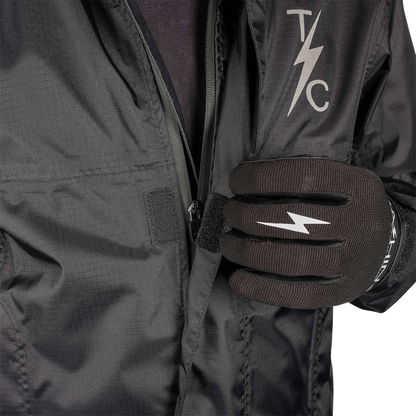 THRASHIN SUPPLY CO. Mission WP Rain Jacket - Black - 3XL TMJ-15-13