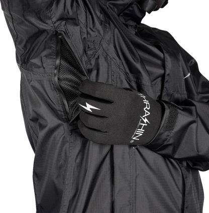 THRASHIN SUPPLY CO. Mission WP Rain Jacket - Black - 3XL TMJ-15-13