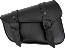 WILLIE & MAX LUGGAGE Blackjack Swingarm Bag - Black - Triangulated - Left 59919-00