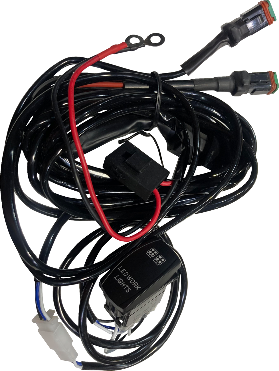 BRITE-LITES Rocker Switch Wiring Harness - 2 Outputs BL-WHHDR2