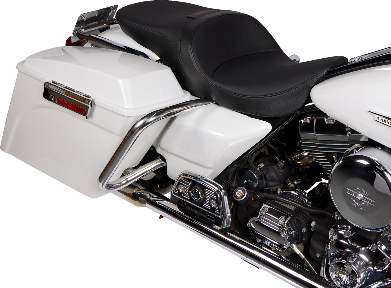 DRAG SPECIALTIES SEATS Freedom Seat - Vinyl - Smooth - FLH '97-'07 08011503-4676A