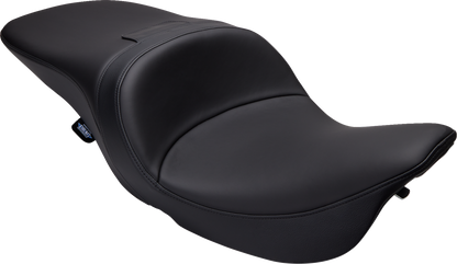 DRAG SPECIALTIES SEATS Freedom Seat - Solar Leather - Black - FLH '97-'07 08011508-4676E