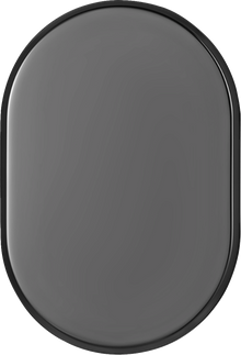 FIGURATI DESIGNS Antenna Cover - Right Rear Fender - Smooth - Black FD65-AC-BLK-RT