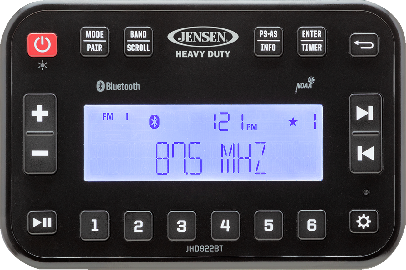 JENSEN Bluetooth Stereo JHD922BT