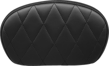 LE PERA Sissy Bar Pad - Medium - Diamond - Dull Black L-SBP02DM-DULL