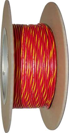 NAMZ 100' Wire Spool - 20 Gauge - Red/Yellow NWR-24-100-20