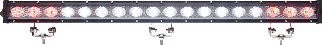 OPTRONICS INC. Light Bar - Red/White LED - 30" UCL32CDTB