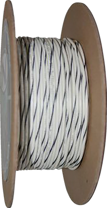 NAMZ 100' Wire Spool - 20 Gauge - White/Black NWR-90-100-20