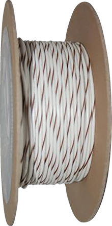 NAMZ 100' Wire Spool - 20 Gauge - White NWR-9-100-20