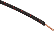 NAMZ 25' Cloth-Braided Wire Spool - 16 Gauge - Black/Red NCBW-02