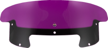 KLOCK WERKS Kolor Flare™ Windshield - 8" - Purple - Indian KWW-04-0624