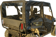 SEIZMIK Soft Doors - Middle/Rear Windows - Black/Clear - Honda - Pioneer 51-20983