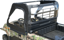 SEIZMIK Soft Upper Doors - Rear Window - Black/Clear - Kawasaki - Mule 51-20988