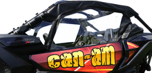 SEIZMIK Soft Upper Doors - Black/Clear - Can-Am - Maverick 51-20993