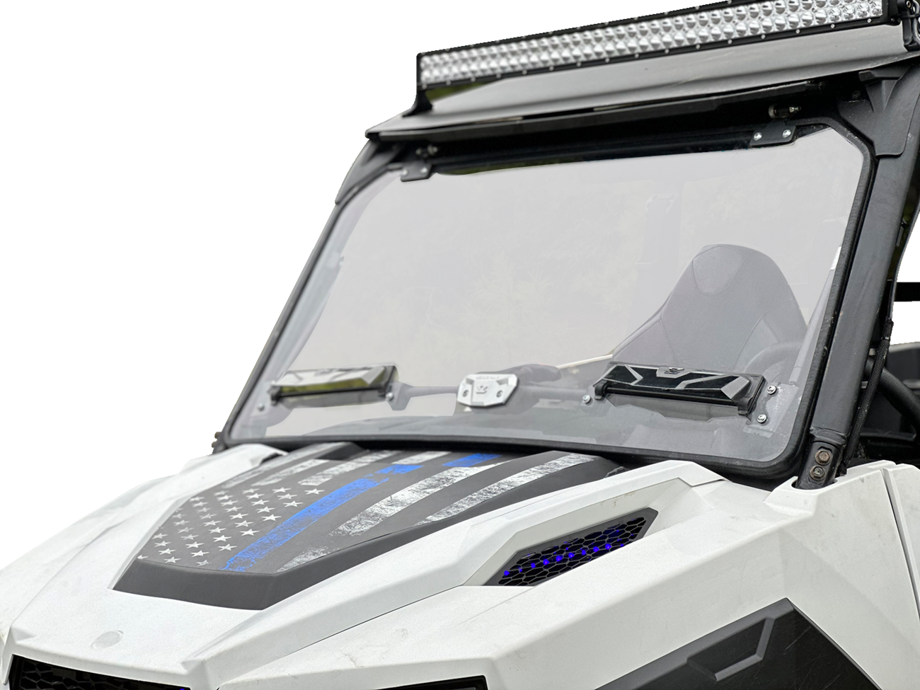 SEIZMIK Flip-Up Windshield - General 50-50224KIT