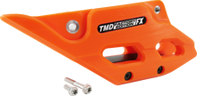 T.M. DESIGNWORKS Factory Edition Chain Guide With Replacement Wear Pad - Orange - Gas Gas/Husqvarna/KTM RCG-KT5-OR