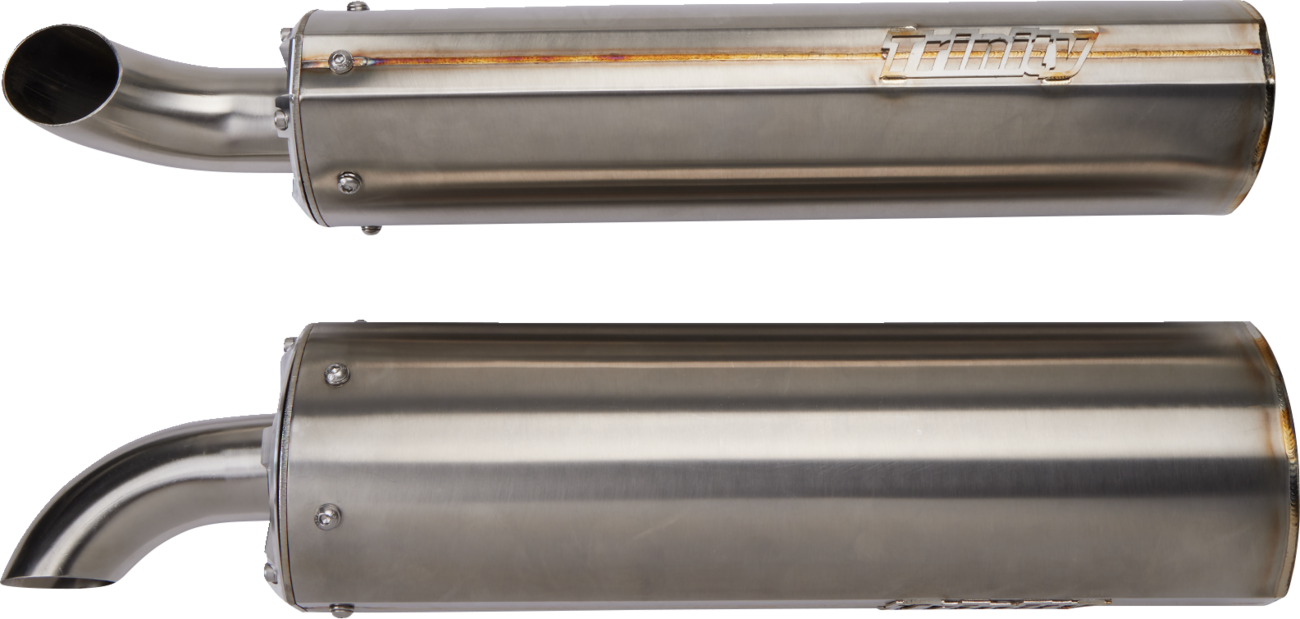 TRINITY RACING Stainless Steel Exhaust System TR-4161D-SS