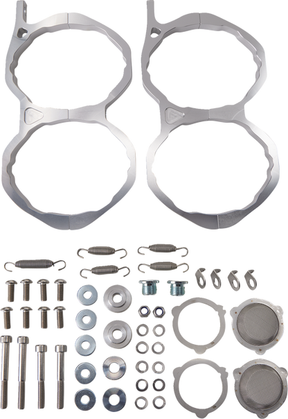 TRINITY RACING Stainless Steel Exhaust System TR-4174D-SS