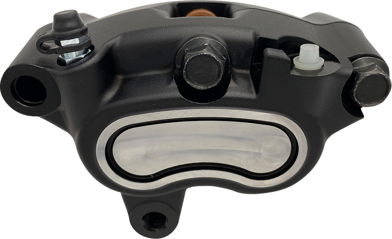 DRAG SPECIALTIES Caliper - Front - Black - 08-11 ST B16-0727MB