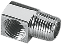 GARDNER-WESTCOTT Male Elbow - 3/16" x 1/8" - Chrome 7-49IE-3X2