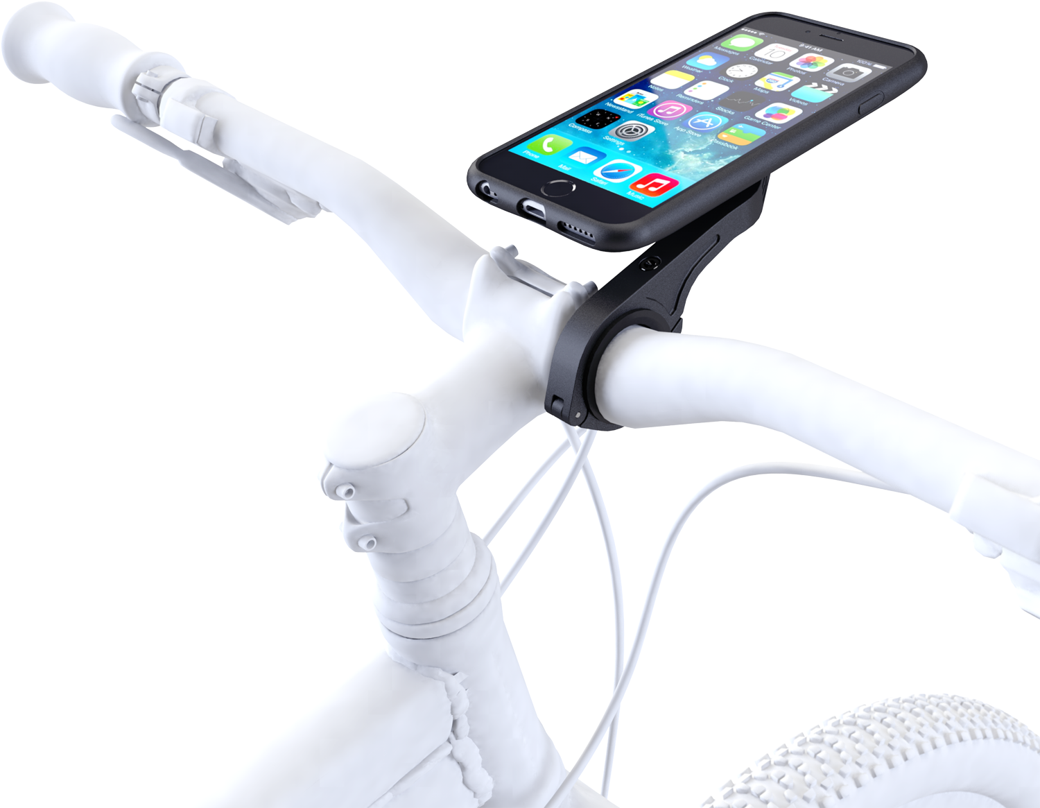 SP CONNECT Handlebar Mount - Black 53121