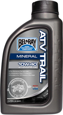 BEL-RAY ATV & SxS Mineral Oil 10W-40 - 1L 99050-B1LW