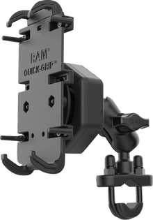 RAM MOUNTS Quick Grip™ Phone Mount with U-Bolt Base - Vibe Safe RAM-B-149Z-A-PD4-462