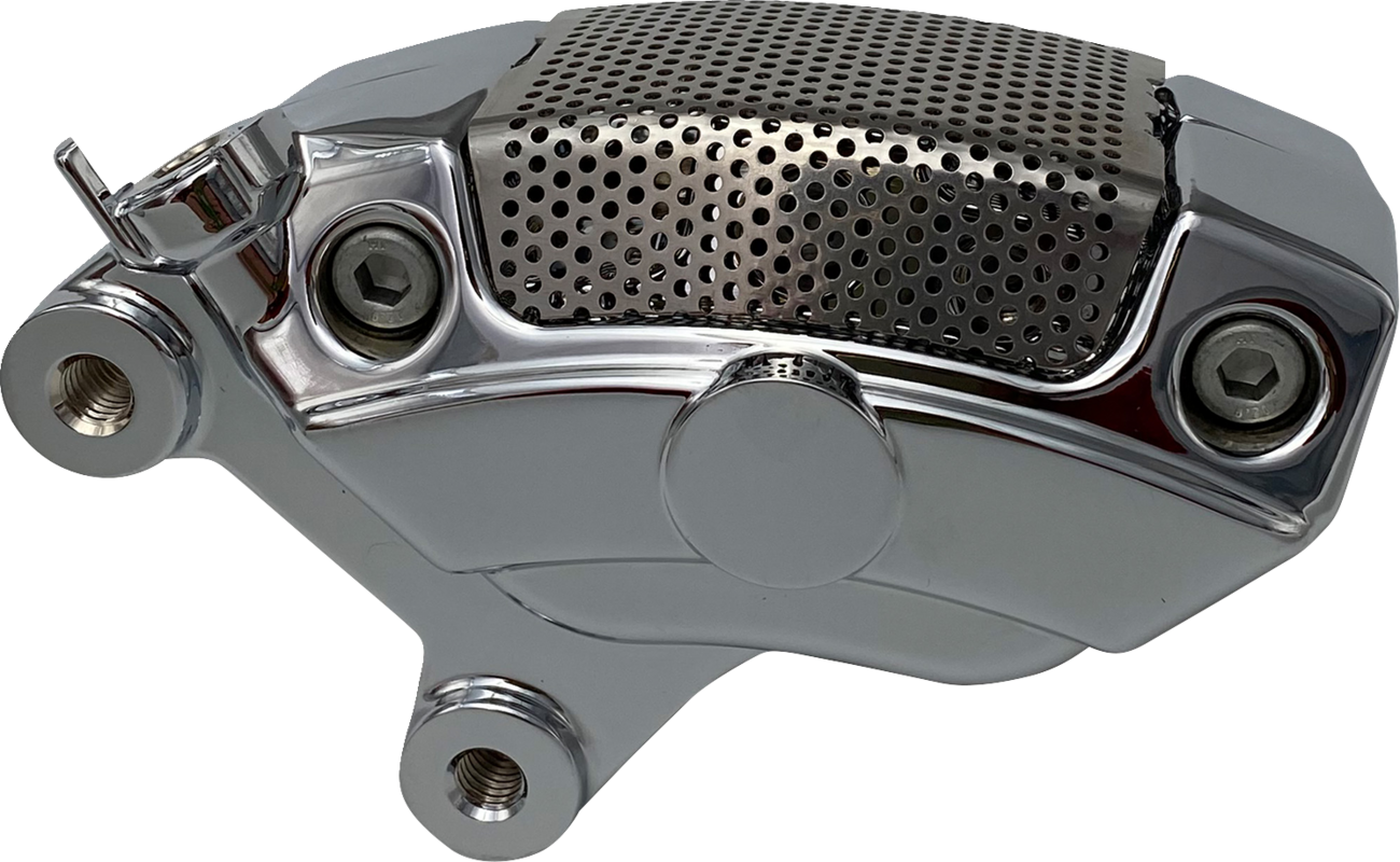 DRAG SPECIALTIES Caliper - Front Left - Chrome - '08-'25 Tour B16-0730