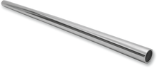 FLANDERS 1" Handlebar - Broomstick - Knurled - Dimpled - Chrome 650-08455