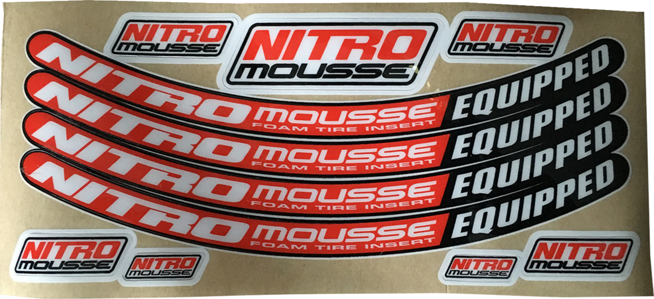 NITROMOUSSE Nitromousse Sticker Kit NMSK1