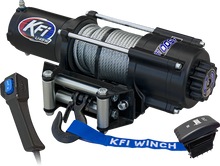KFI PRODUCTS U45W-R2 UTV Winch - 4500 lb - 52' Steel Cable - Wide U45W-R2
