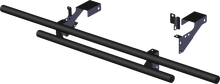 KFI PRODUCTS Rear Bumper - Round - Black - Polaris - Ranger/3200/3400 '04-'16 101425