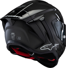 ALPINESTARS Supertech R10 Helmet - Solid - Carbon Black - Large 8200124-1902-L