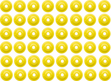 WOODY'S Support Plates - Hi Vis - 48 Pack AWA- 3830