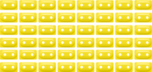 WOODY'S Support Plates - Double Digger® - Hi Vis - 48 Pack ADD2-3830-B