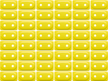 WOODY'S Support Plates - Grand Digger® - Hi Vis - Double - 48 Pack ADG-3830-48