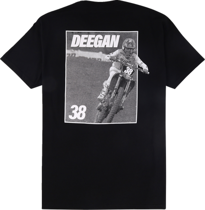 DEEGAN APPAREL MX2 T-Shirt - Black - 2XL DMTSS3026BLK2XL