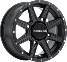 RACELINE WHEELS Wheel - Hostage - Front/Rear - Black - 12x7 - 4/110 - 5+2 (+10 mm) A92B-27011+10