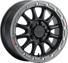 RACELINE WHEELS Wheel - Alpha - Front/Rear - Black/with Gun Metal Ring - 17x7 - 4/137 - 6+1 (+40 mm) A14BG-77037+40