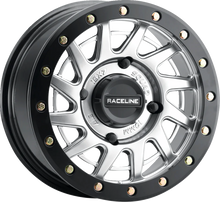 RACELINE WHEELS Wheel - Squad - Front/Rear - Hyper Silver/with Black Ring - 15x7 - 4/156 - 6+1 (+38 mm) A12SB-57056+38