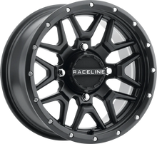 RACELINE WHEELS Wheel - Krank - Simulated Beadlock - Front/Rear - Black - 14x7 - 4/156 - 5+2 (+10 mm) A94B-47056+10